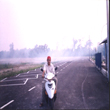 Bergambar ngan scooter adik aku...